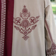 Zara Embroidered 3-Piece – Baroque Collection BY Al Asar Art