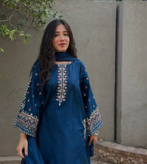 Aadab Embroidered 3-Piece