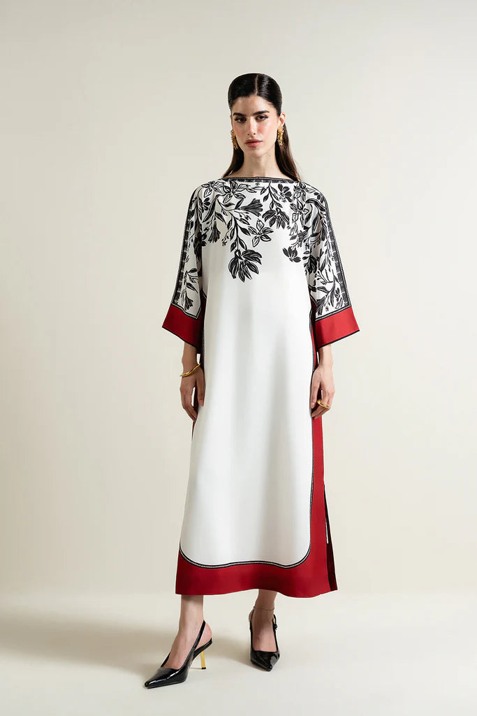 Lulusar Daenar Batwing Dress + Dupatta BY Al Asar Art