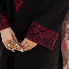 Ruby Nori 3PC – Grace Embroidered Lawn Suit with Chiffon Dupatta BY Al Asar Art