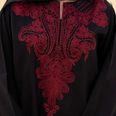 Ruby Nori 3PC – Grace Embroidered Lawn Suit with Chiffon Dupatta BY Al Asar Art