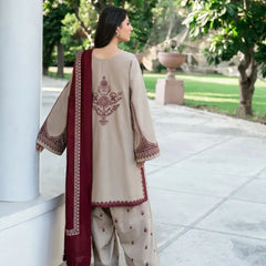 Zara Embroidered 3-Piece – Baroque Collection BY Al Asar Art